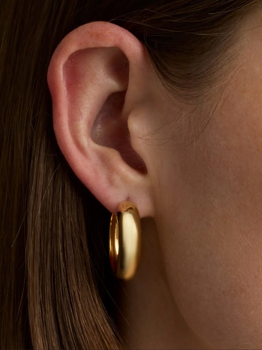 Quince Chunky Dome Hoops Large - Picture 8 of 11